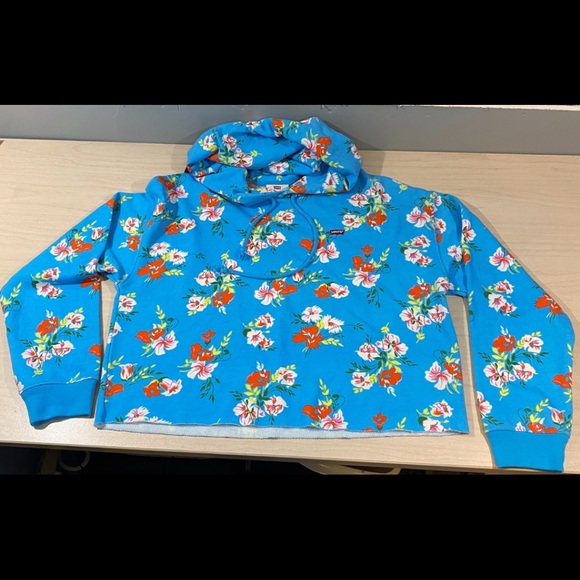 Levi's Raw Floaty Floral Sweatshirt/Hoodie - Picture 4 of 8